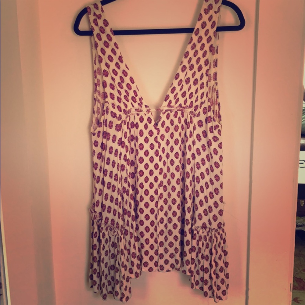 Free People-like Mini dress/cover up